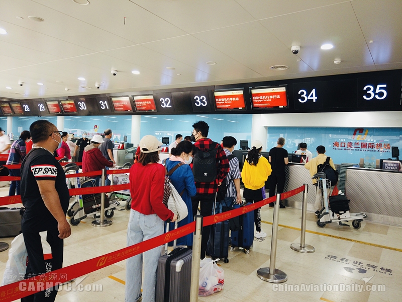 夏秋航季 海口美兰机场计划执飞国内航班7.81万架次