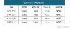 中韩航线增班！大韩航空将恢复仁川至广州航线