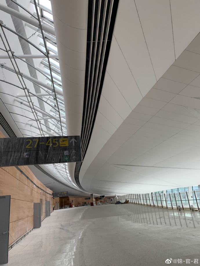 多图天府机场候机楼最新内部图片