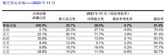 国际航协： 11月客运量复苏至2019年水平的99%