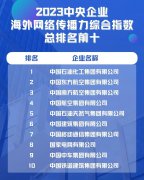 97家央企海外网络传播力发布 东航位列第二