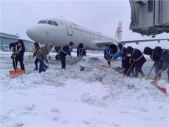 寒潮再临！东航人战风雪、保畅通，温暖春运“后半程”