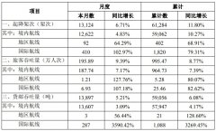 海南机场：4月旅客吞吐量同比增长9.39%