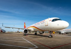 海南航空正式引进首架空客A321neo飞机