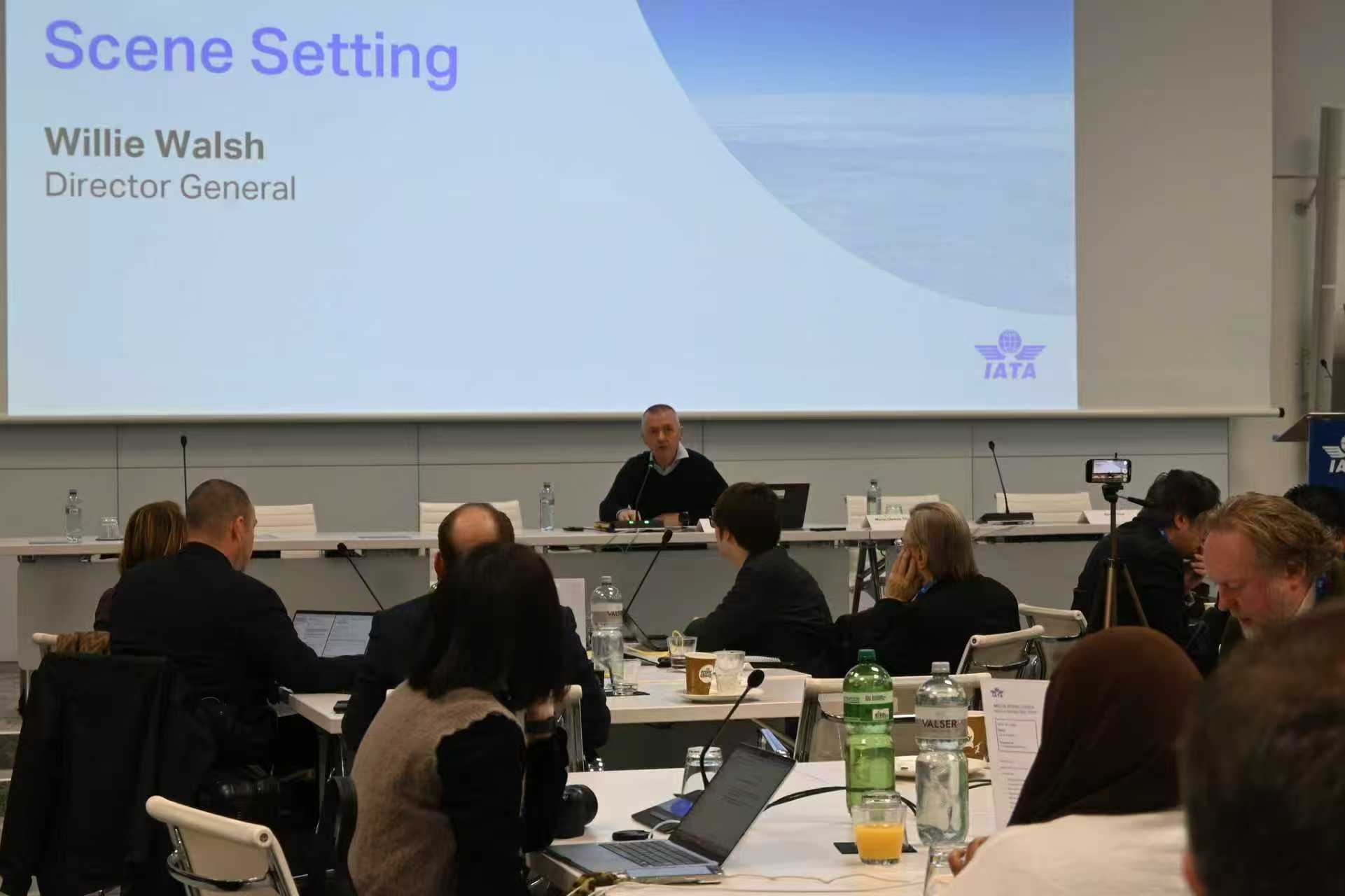 国际航协理事长威利·沃尔什（Willie