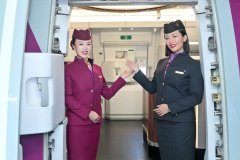 卡塔尔航空庆祝重庆航线开通15周年，升级采用空客A350客机执飞