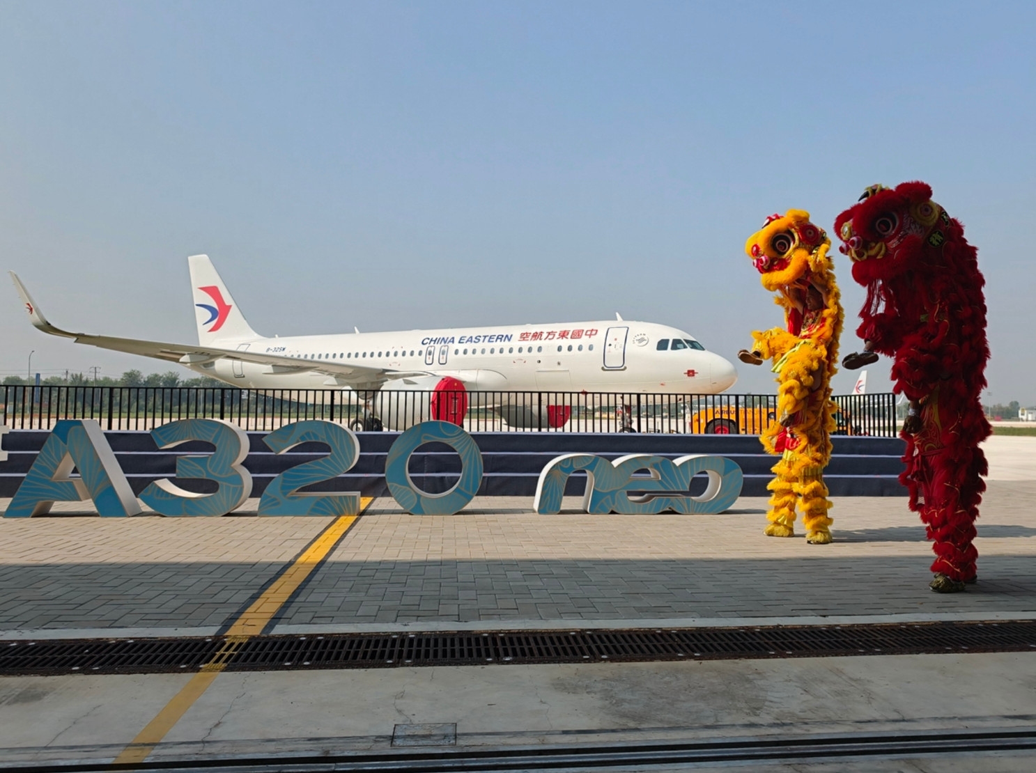 空中客车天津A320系列飞机第二条总装线首架飞机交付