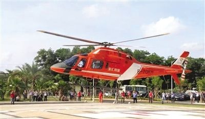 海南明年启用空中救援 首批10家医院建停机坪367717_ 海南明年启用空中救援 首批10家医院建停机坪